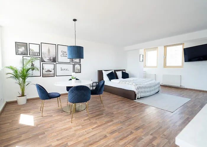 Penthouse Panoramablick Whirlpool Parken