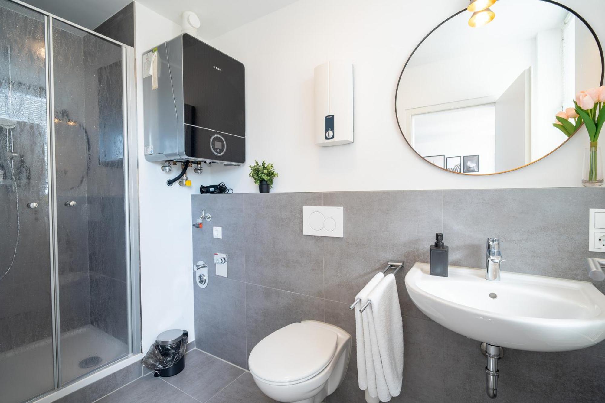 Penthouse Panoramablick Whirlpool Parken