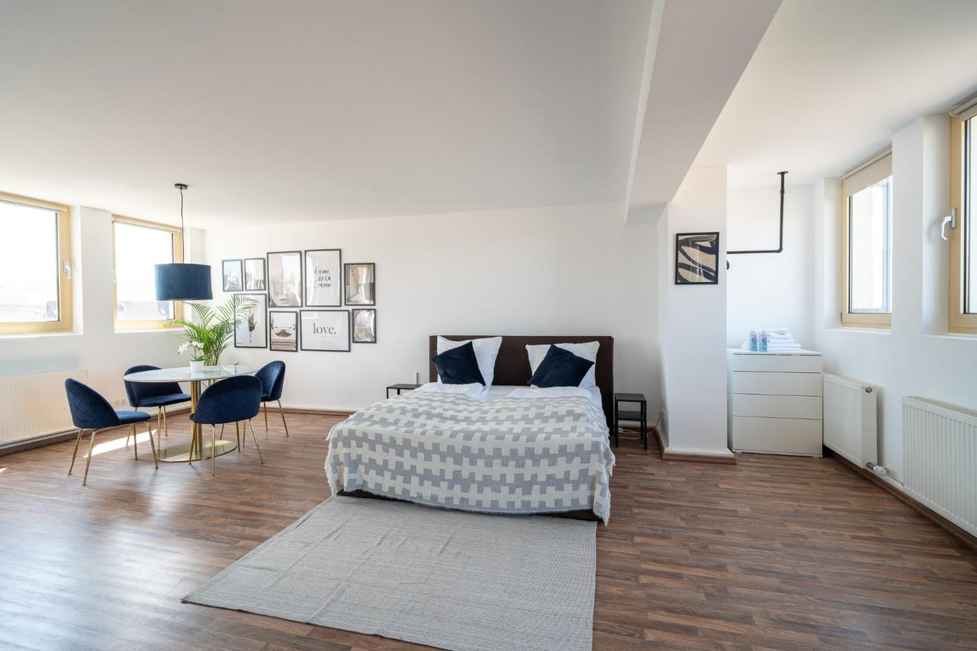 Penthouse Panoramablick Whirlpool Parken *