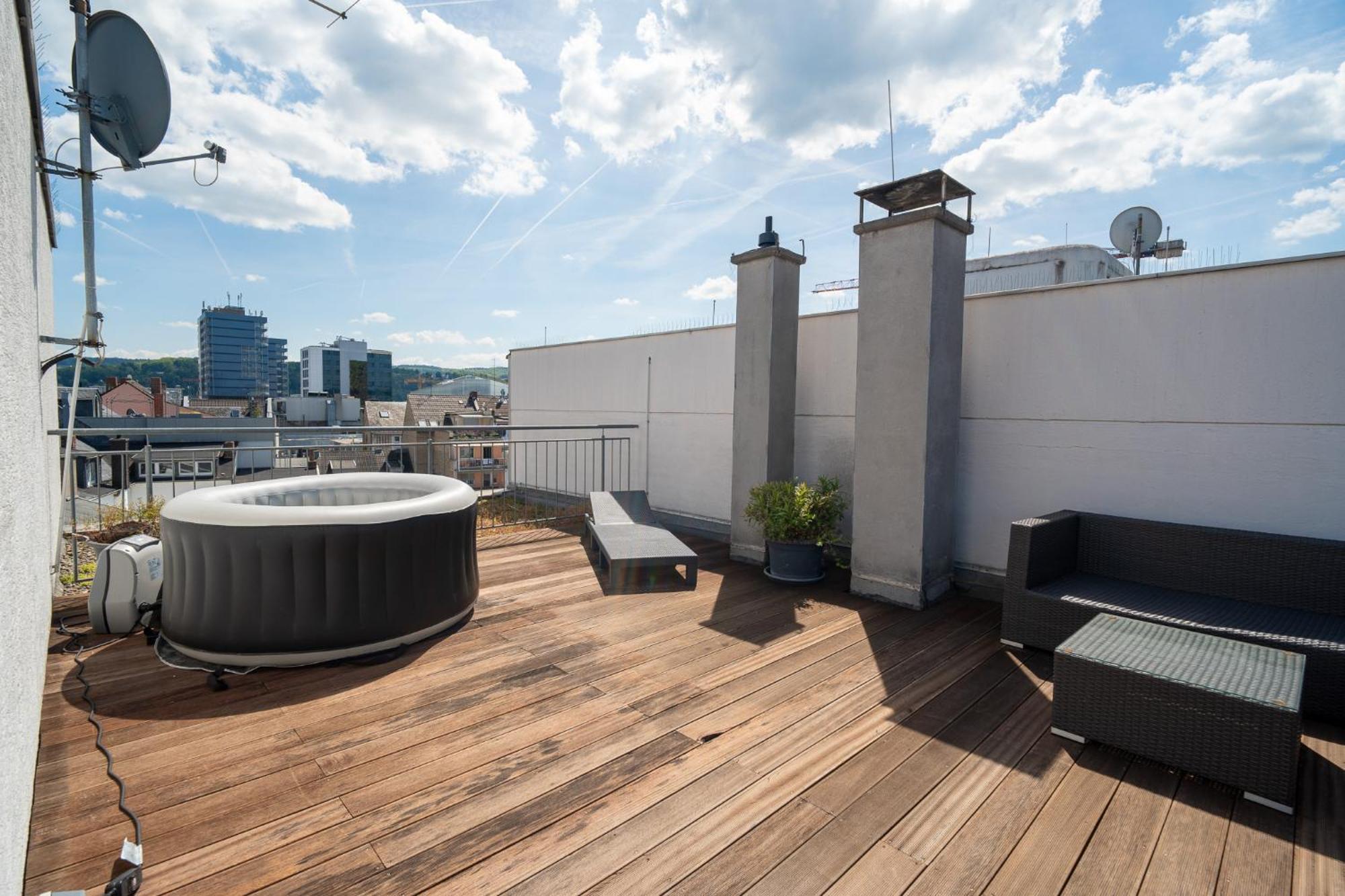 Apartment Penthouse Panoramablick Whirlpool Parken Koblenz (Rhineland-Palatinate)