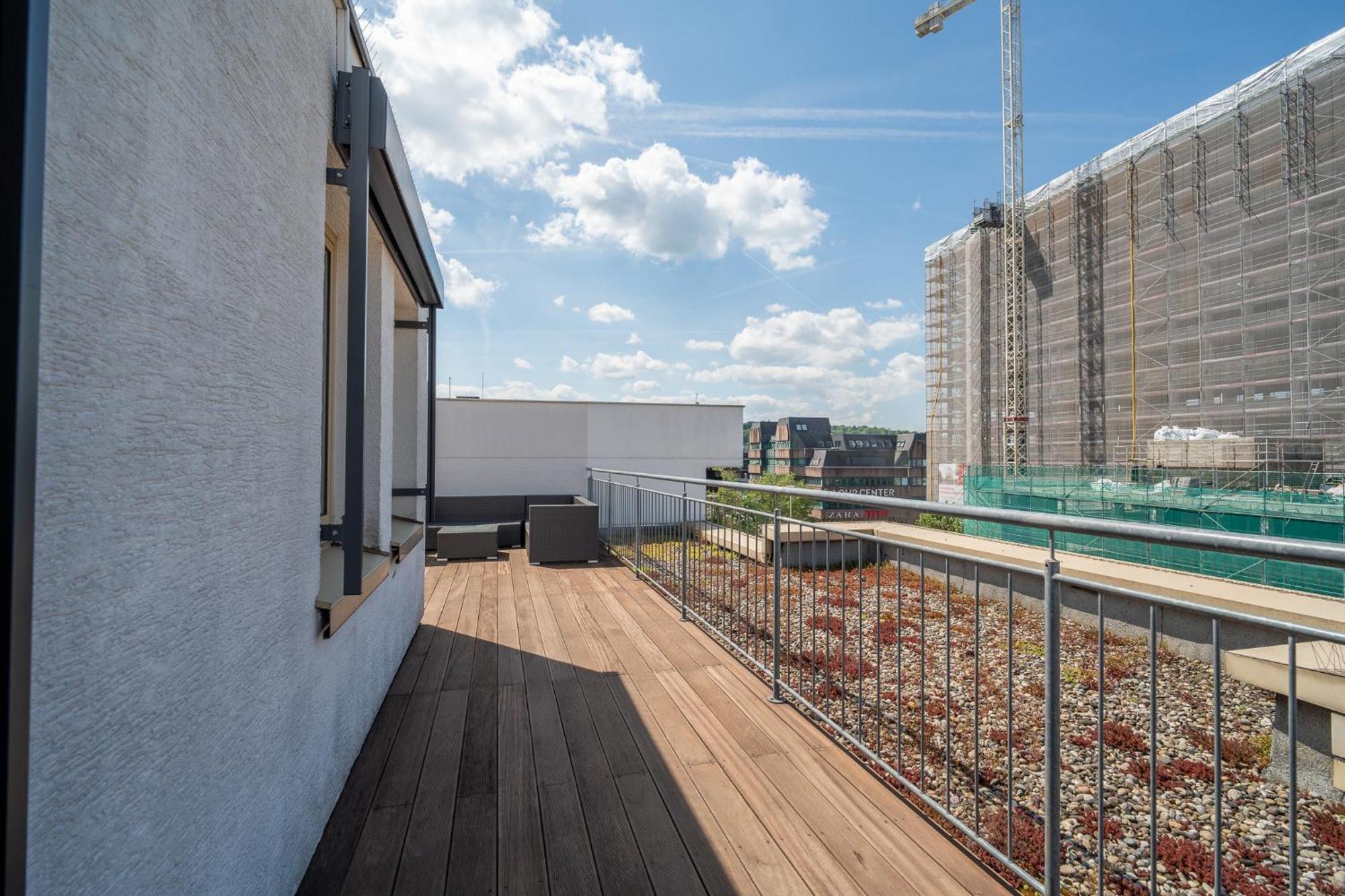 Penthouse Panoramablick Whirlpool Parken Lejlighed